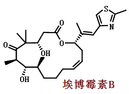 埃博霉素B結構式